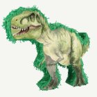 Dinosaurus Piñata Vihreä