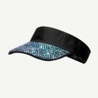 Glitter Aurinkolippa Musta