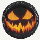 Halloween Kurpitsalyhtylautaset