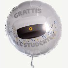Pyöreä Grattis Till Studenten Folioilmapallo