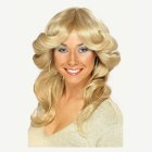 70-luvun Peruukki Blondi