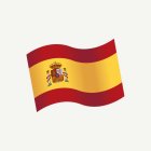 Espanjan Lippu Puukonfetti