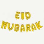 Kultaiset Eid Mubarak -folioilmapallot