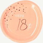 Lush Blush Happy 18th -pahvilautaset