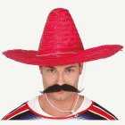 Meksikolainen Sombrero Punainen