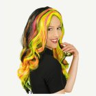 Anime Peruukki Musta/Neon