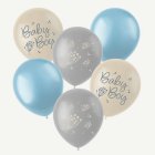 Blooming Baby Boy Lateksi-ilmapallot Sininen/Kerma