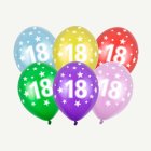 18-vuotisilmapallot Värisekoitus