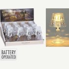 Läpinäkyvä mini LED-pöytälamppu