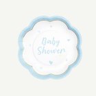 Baby Shower Pahvilautaset Vaaleansiniset