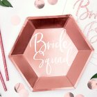 Bride Squad Pahvilautaset Ruusukulta