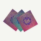 Eid Mubarak Servetit Violetti/Sininen