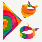 Tie Dye Hippie Puuvillabandana
