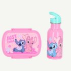 Lilo & Stitch® Eväsrasiasetti & Juomapullo Setti Vaaleanpunainen