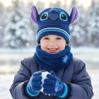 Lilo & Stitch® Pipo, Kauluri & Hanskat Sininen