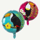 Pyöreä Tropical Party Foliopallo
