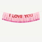 I Love You Viirinauha Vaaleanpunainen