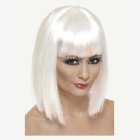 Glam-peruukki Valkoinen
