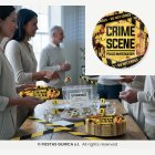 Crime Scene -paperilautaset