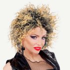 80-luvun Poptähti Peruukki Blondi
