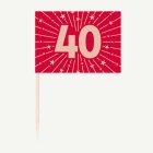 40-vuotissyntymäpäivän Kakkutikut