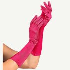 Pitkät Satiinikäsineet Pinkki