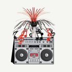 Boombox-pöytäkoriste