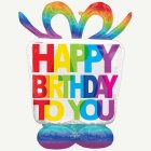 Happy Birthday To You synttärilahja jättifoliopallo