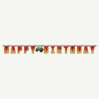 Monster Truck Happy Birthday Banderolli