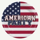 USA-paperilautaset