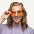 Hippi XL Juhlasilmälasit Oranssi