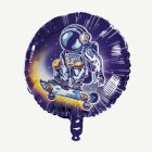 Astronautti Skeittaaja Pyöreä Foliopallo