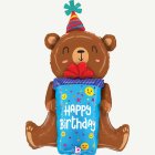 Nalle Happy Birthday Folioilmapallo