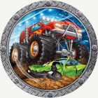 Monster Truck Ruokalautaset