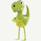 Suloinen Tyrannosaurus Foliopallo Vihreä