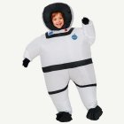 Puhallettava Lasten Astronauttipuku Valkoinen