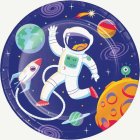 Astronautti-paperilautaset