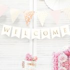Welcome Viirinauha Valkoinen/Kulta