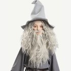 Taru Sormusten Herrasta Gandalf Peruukki & Parta Lapsille