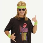 80-luvun Hikinauhat Neonvihreä