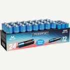 Powerful-paristot 24 AA + 12 AAA