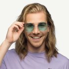 Hippie XL Juhlalasit Vihreä