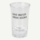 Save Water Drink Vodka -Snapsilasi