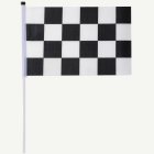 Racing Ruutulippu Valkoinen/Musta