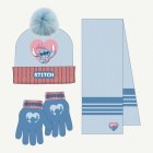 Stitch® Pipo, Hanskat & Kaulaliina Vaaleansininen