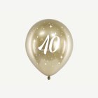 40-vuotisilmapallot Kulta