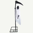 Liikkuva Grim Reaper Äänellä & Valolla Valkoinen