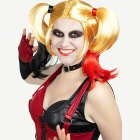 Harley Quinn® Arkham City Peruukki