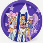 K-Pop Idol Paperilautaset, Violetit