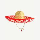 Sombrero Hattu Punainen